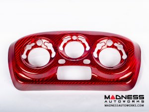 Alfa Romeo 4C Climate Control Cover - Carbon Fiber - Red Candy Alfa Romeo 4C Climate Control Cover - Carbon Fiber - Red Candy